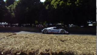 Justin Law in Jaguar XJR 16 at Goodwood FOS 17