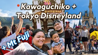 Japan Travel Vlog:📍MT. FUJI, Speedboating in Kawaguchiko + TOKYO DISNEYLAND during SUMMER! 🇯🇵