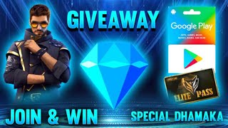 Free Fire Live Giveaway Custom Room | Free Fire Live Diamond Giveaway |Free Headshot King