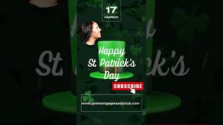 Green St Patrick's Day 17 March  #getmortgageready #mortgage #firsttimebuyer