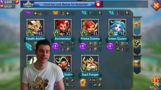 Lords Mobile F2P Series 25: Hiring a New Hero 1