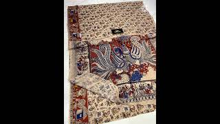 Mangalagiri kalamkari print cotton sarees