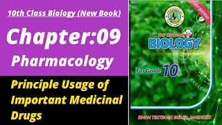 Principle usage of important medicinal drugs class 10 | Biology class 10 chapter 2