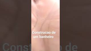 Construção de um banheiro