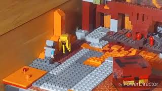 Lego Minecraft Nether Display Update