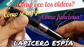 NUEVO LAPICERO ESPÍA | ASÍ ES COMO FUNCIONA | PASO A PASO | BIEN EXPLICADO