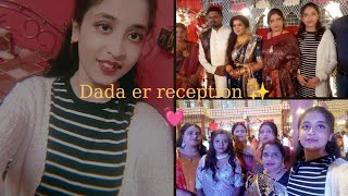 Dada er reception er vlog ❣️✨