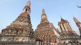 #Bangkok #Riverside Wat Arun | the temple of dawn | under sunrise.