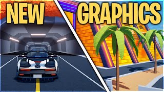 *New GRAPHICS* Jailbreak New Looks | New Vehicle | 8 New Elements & New Features Update (Roblox)