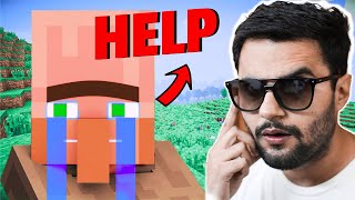 Someone Kidnapped my villagers in Minecraft ?? Part-1