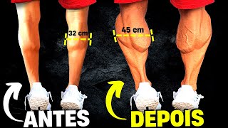 5 EXERCÍCIOS PARA CRESCER A PANTURRILHA RÁPIDO | TREINO DE PANTURRILHAS