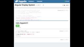 Zeppelin Angular display system.