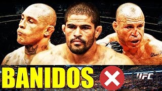 Top 10: Lutadores que foram banidos do UFC