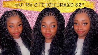 5 Minute Stitch Braids! Outre Stich Braid Ripple Wave 30 Ft. Wigtypes