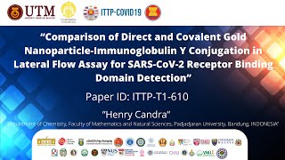 Comparison of Direct & Covalent Gold Nanoparticle-Immunoglobulin Y Conjugation in Lateral Flow Assay