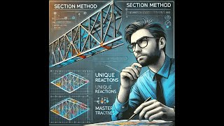 Truss Mastery: Solve Using the Section Method & Unique Reaction Techniques!