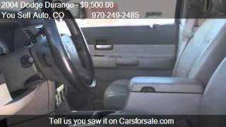 2004 Dodge Durango 4x4 w/ Rear Entertainment Sys. - for sale