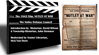 The 1942 Film, NUTLEY AT WAR