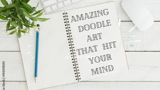 Amazing Doodle Art That Hit Your Mind || Satisfying Doodle Art || Relaxing Doodle Art #doodleart