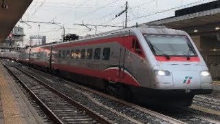 INV Venezia Mestre-Roma Termini ETR485.037 in livrea FrecciaArgento in arrivo a Bologna Centrale!