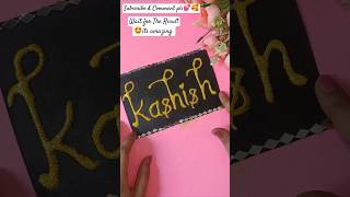 😳Asa Nameart Khi Nhi Dekha hoga😱🥰 #diy #diycalligraphy #artandcraft #youtube #ytshorts #yt #shorts