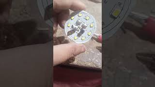 bulb repair karne ka aasan tarika || bulb repair kaise karain || LED bulb repairing #chelectric