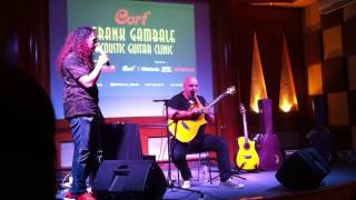 Frank Gambale Acoustic Guitar Clinic - Cort Frank Gambale Signature Acoustic Guitar #frankgambale