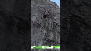 Sport Climbing fail Kaya tırmanışı düşüş