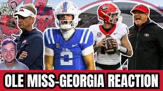 Ole Miss-Georgia Reaction: Lane Kiffin & Rebels Earn BIG UPSET Win over 3 Ranked Georgia Bulldogs