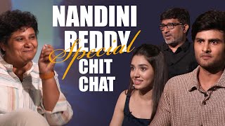 Aa AmmayiGurinchi Meeku Cheppali team fun interview with Nandini Reddy | The Telugu News