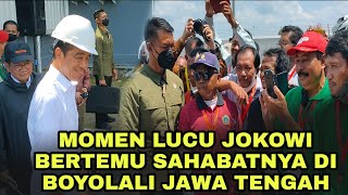 Jokowi Bertemu Sahabatnya di Boyolali