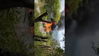 prendieron fuego a camioneta en florida