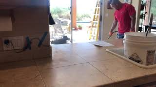 Polishing Natural Stone Countertops & Floors The Right Way!