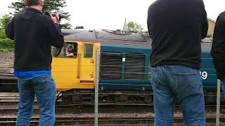 Hoover Bashers enjoy 50 049 departing Swanage on 11 /05/18