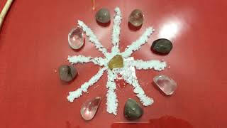 Salt Diagram Ritual to get Abundance in life. Magick with Salt (Tarot Sisters - Aditi & Ayushi)