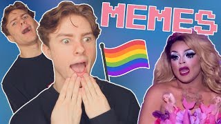 REACTING TO GAY MEMES 2