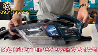 Máy Hút Bụi Pin 18V Bosch GAS 18V-1 SOLO| 18V Cordless Vacuum Cleaner| Công Cụ Máy Móc