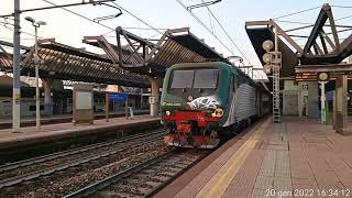 Treni alla stazione di MILANO ROGOREDO!