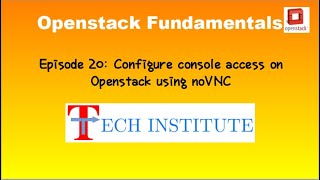 Setup console access on Web browser via noVNC (HTML5 client) [Redhat Openstack Platform] [Live Demo]