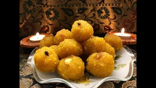 Motichoor Ladoo with chanadal / Motichoor laddu without boondi Jhara / holi sweet recipes