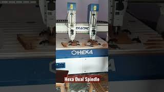 Hexa Dual Spindle cnc router