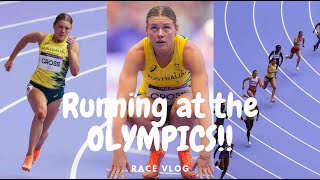 RUNNING AT THE OLYMPICSSS!! | RACE VLOG