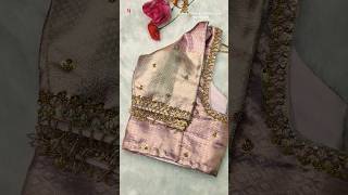 Unique aari work blouse design | Orders | Online & Offline Classes 7305100823 #trending #aariwork