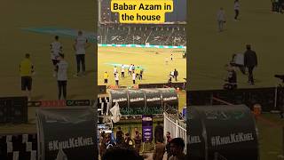 Babar Azam in the house...#cricket #shorts #gaddafistadiumlahore #psl2024 #hblpsl9 #cricketlover