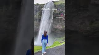 This waterfall is featured in the “Gerua” song ♥️  #iceland #icelandtravel #travel #europe #life