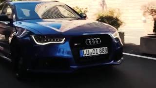 sport cars 2016 Audi RS6 driving