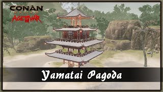 HOW TO BUILD A YAMATAI PAGODA [SPEED BUILD] - CONAN EXILES