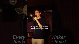 diet coke drinkers are broken people #dietcoke #cokezero #standupcomedy