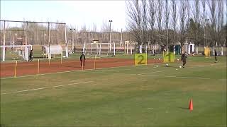 Entrenamiento de Arqueros Olimpo De Bahia Blanca "Juego Podal"