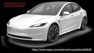 Codice Referral per l'acquisto di una Tesla di 1000€ per chi acquista.